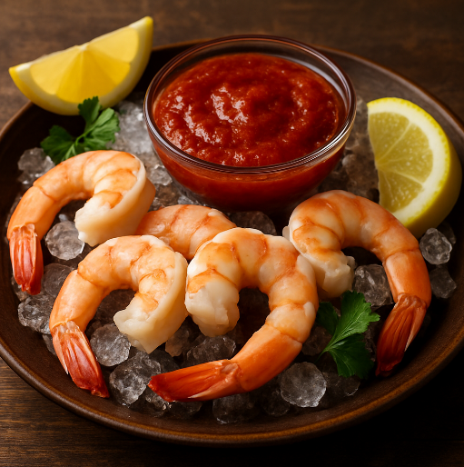 Shrimp Cocktail with Horseradish Sauce