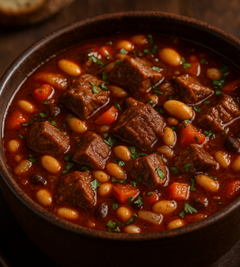 Smoky Boar & Bean Soup