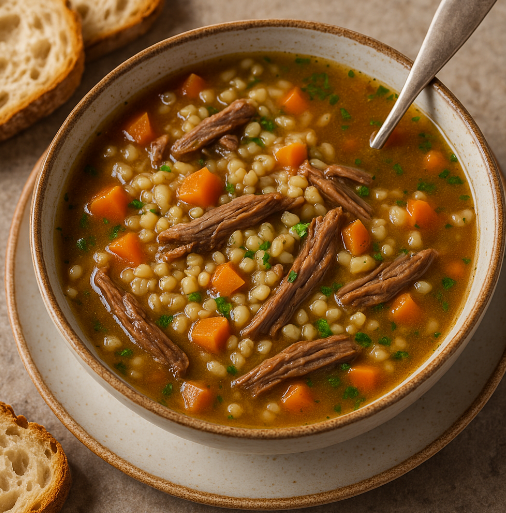 Wild Goose & Barley Soup