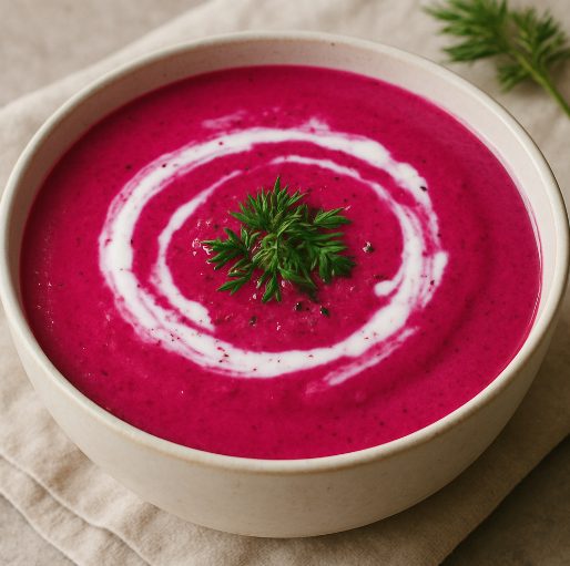 Beet & Coconut Milk Soup