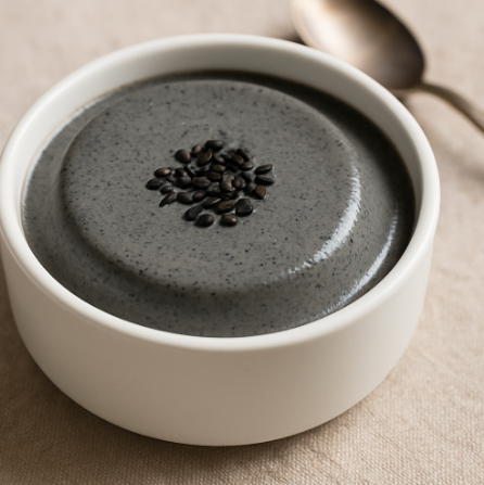 Black Sesame Panna Cotta
