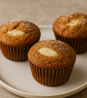 Cream Cheese-Stuffed Pumpkin Muffins