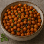 Crispy Chickpeas with Smoked Paprika & Lemon Zest