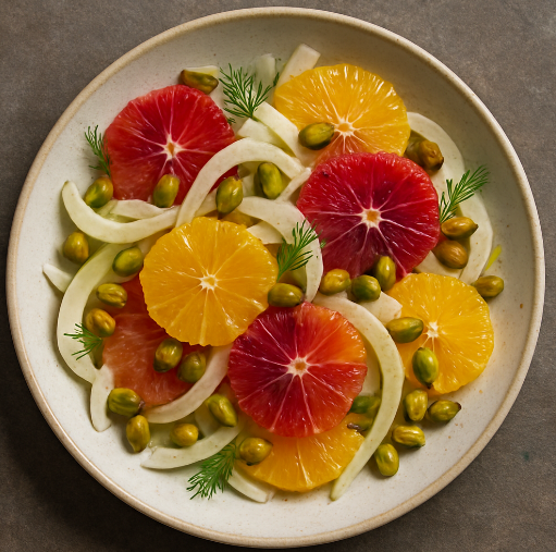 Fennel & Citrus Salad with Pistachios