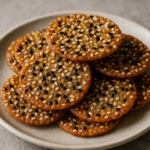 Sesame Honey Florentines