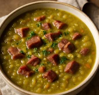 Split Pea Soup with Ham Hock