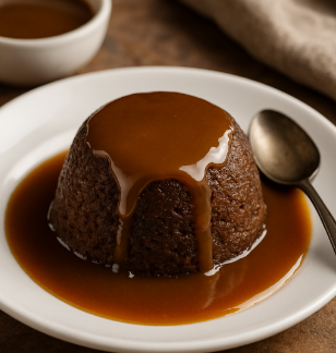 Sticky Date Pudding with Toffee Sauce