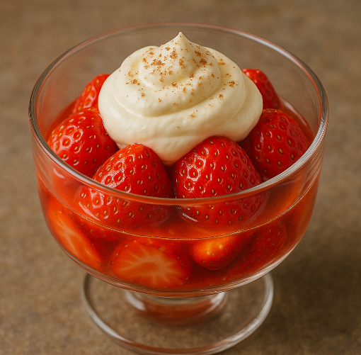 Strawberries Romanoff