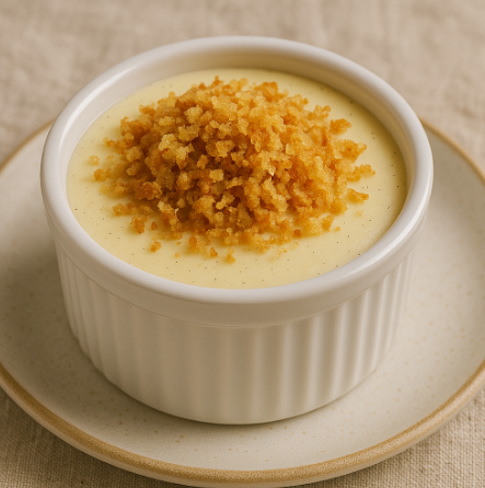 Toasted Milk & Vanilla Bean Pudding