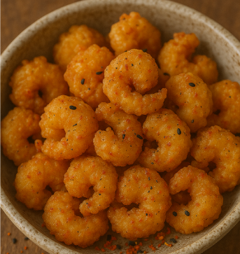 Togarashi Popcorn Shrimp