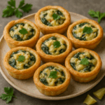 Warm Artichoke & Spinach Dip Tartlets