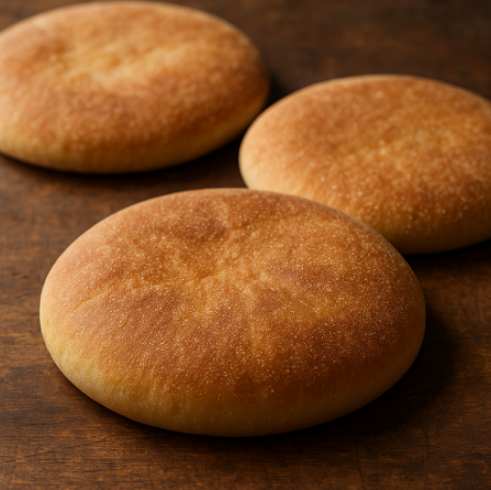 Moroccan Khobz (Round Country Bread)