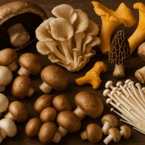The Complete Guide to Mushrooms: Types, Health Benefits, Cooking & Foraging