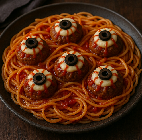 Spaghetti with Eyeballs