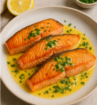 Arctic Char with Herb-Citrus Butter
