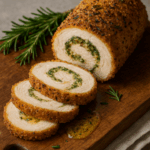 Chicken Kiev Roulade with Festive Herbs
