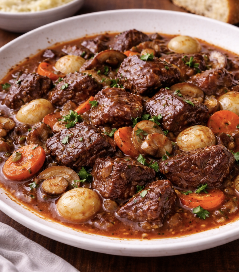 Beef Bourguignon - GreatEasyRecipe